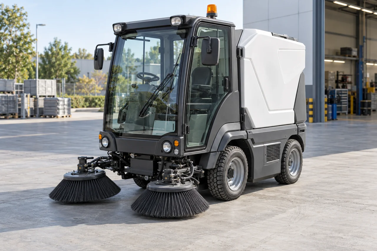 Outdoor sweeping & cleaning equipment